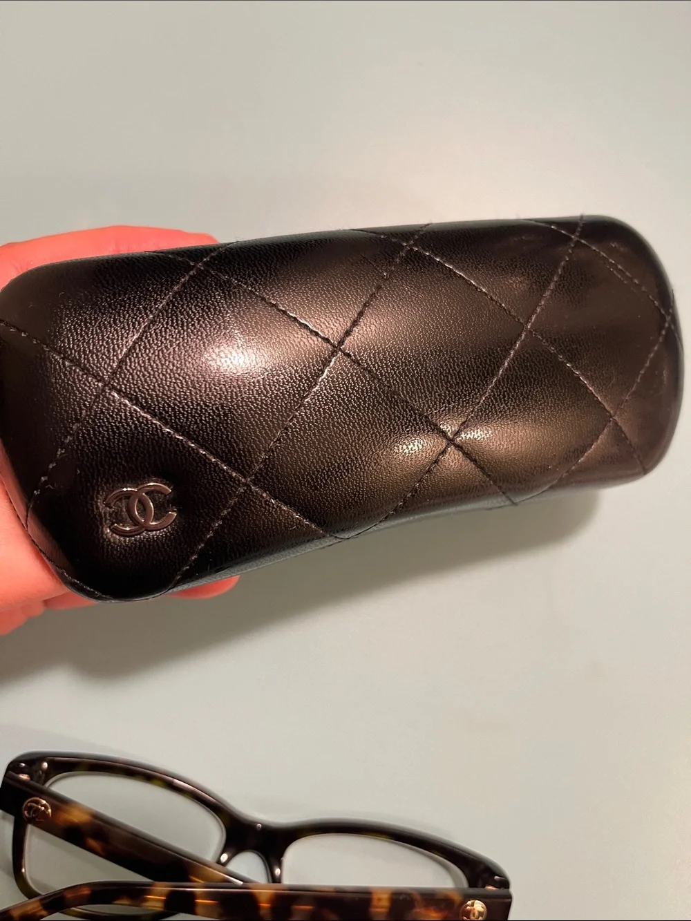 Chanel Made in Italy 3314 Eyeglasses color:1172 Havana/tortoise- great condition